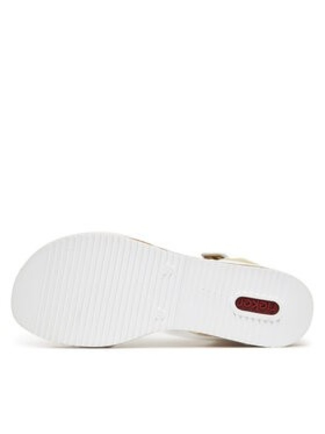 Rieker Sandały V3691-80 Biały