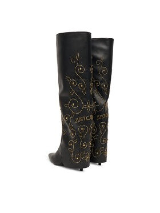 Just Cavalli Kozaki 79RA3S08 ZSD80 Czarny