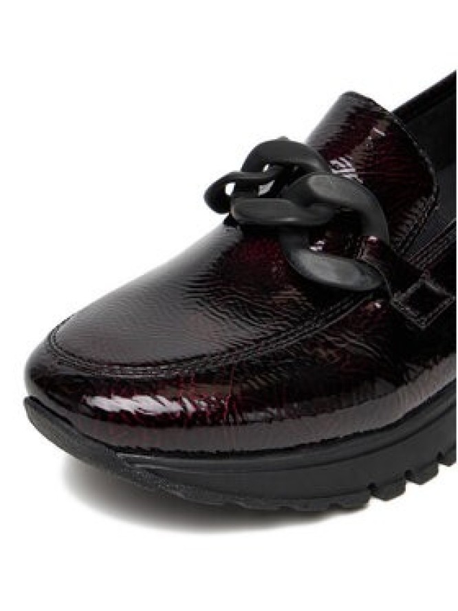 Rieker Półbuty 49051-35 Bordowy