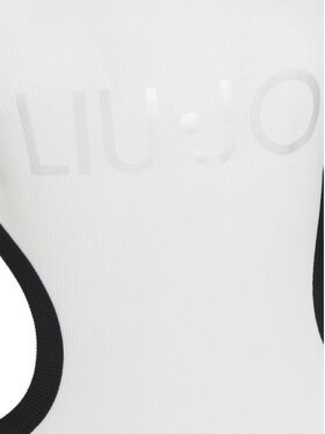 Liu Jo Sukienka letnia VA5043 J4822 Biały Regular Fit