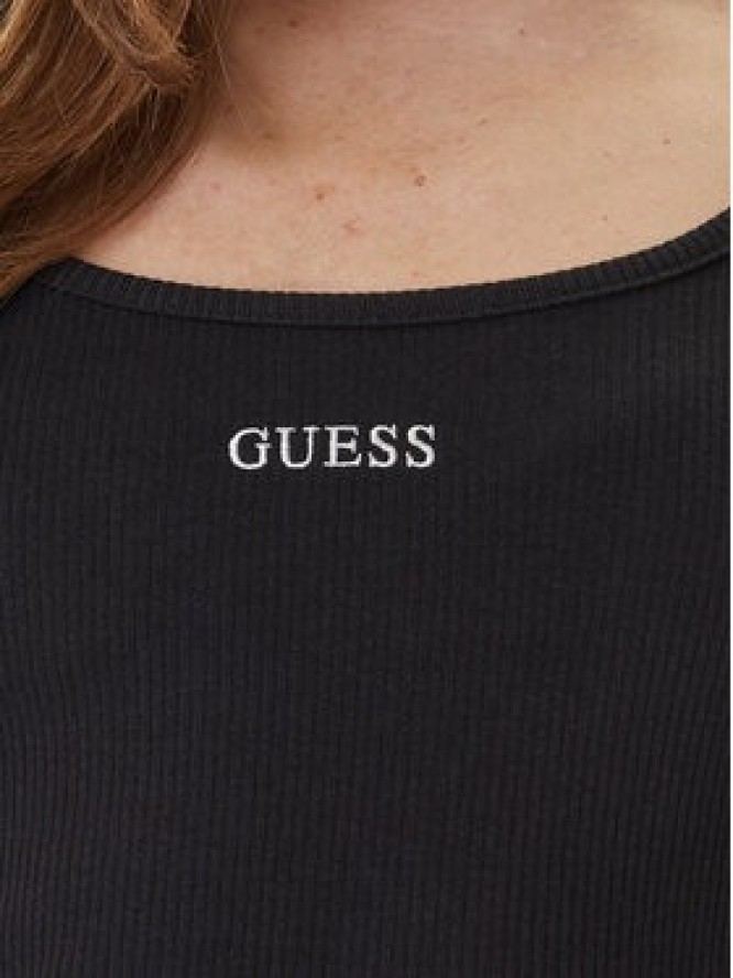 Guess T-Shirt V6GP04 K2969 Czarny Slim Fit
