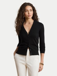 LAUREN RALPH LAUREN Kardigan 200B22260003 Czarny Regular Fit