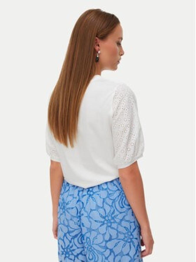 Vero Moda Bluzka Janni 10340706 Biały Regular Fit