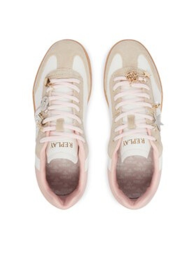 REPLAY Sneakersy GWSD8 .000.C0016L Biały
