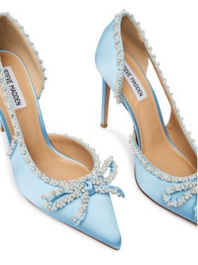 Steve Madden Szpilki Tandi 11005583 Niebieski jasny