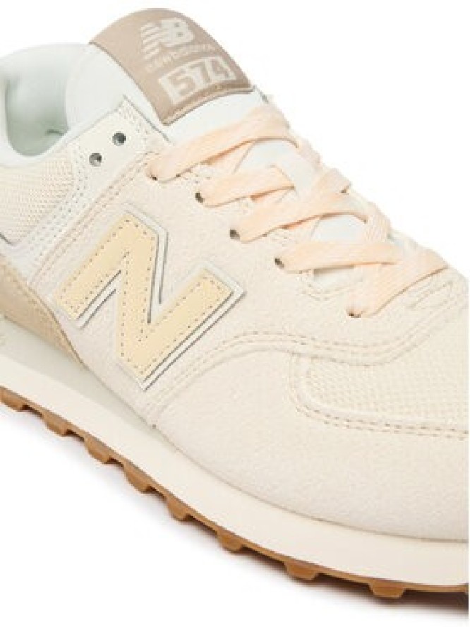 New Balance Sneakersy W574VA Kremowy