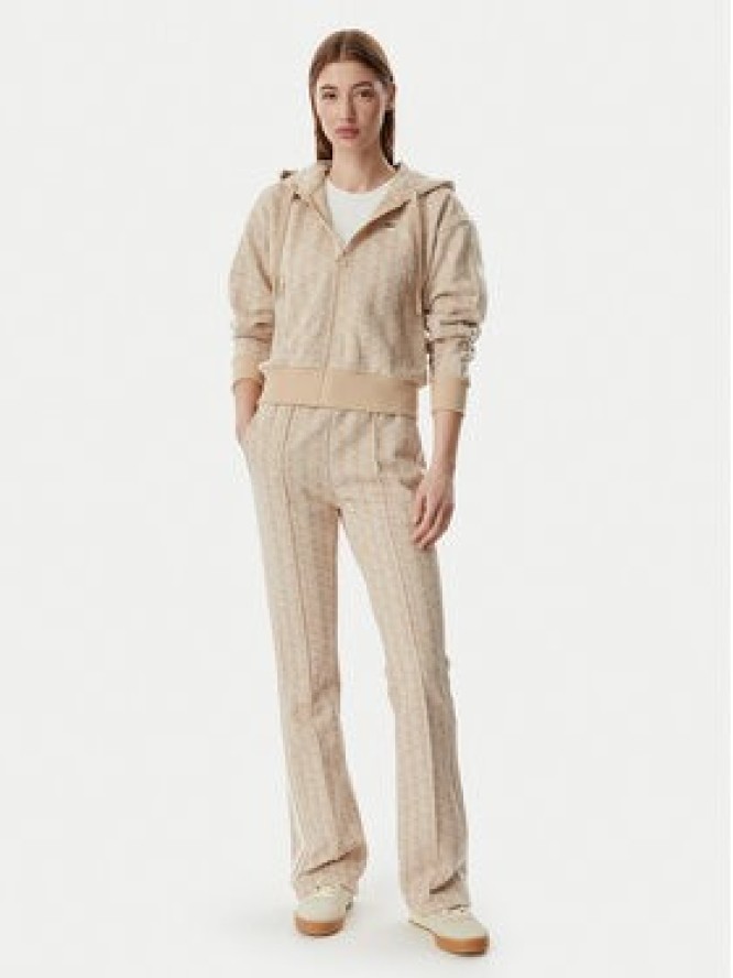 Lacoste Spodnie dresowe XF9313 Beżowy jasny Regular Fit
