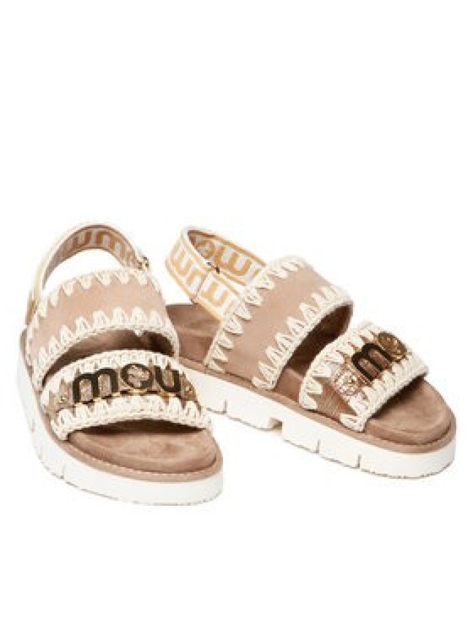 Mou Sandały New Bio SW461001C Beżowy