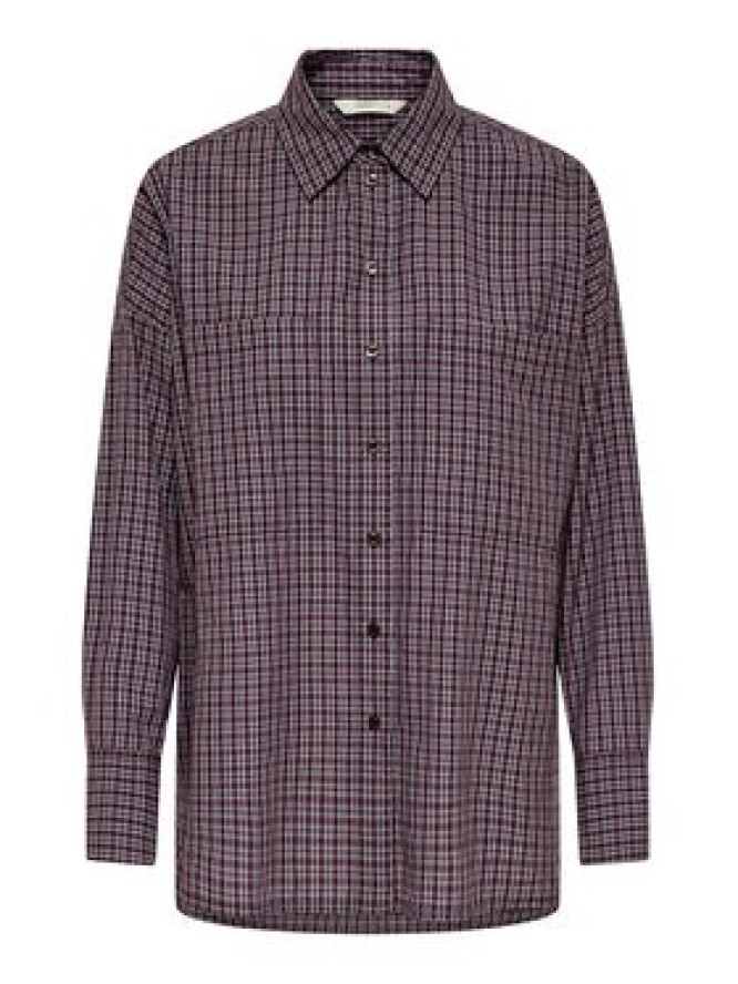 ONLY Koszula Fenna 15375372 Fioletowy Oversize