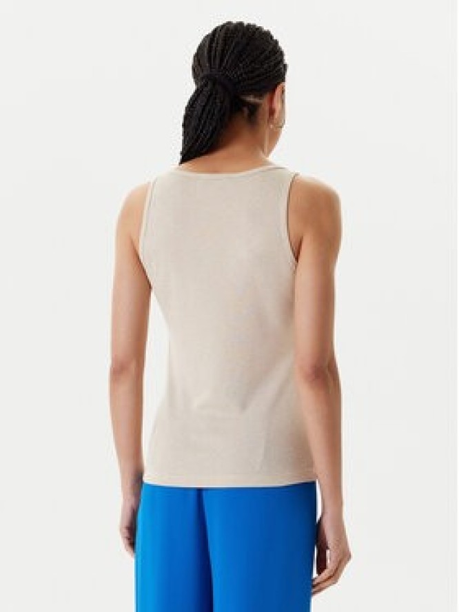 Morgan Top 251-DIDONI Beżowy Slim Fit