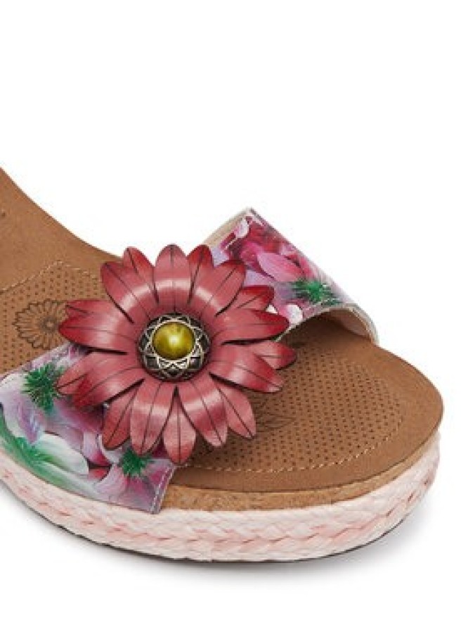 Laura Vita Sandały Facyo 75 Fioletowy