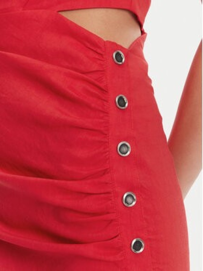PINKO Sukienka koktajlowa 104955 A0IM Czerwony Regular Fit