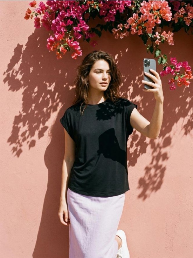 Koszulka z krótkim rękawem - czarny