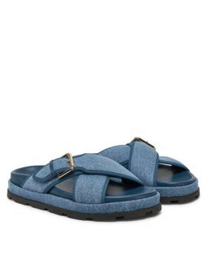 Pollini Klapki SA28094G1MTQ0707 Granatowy