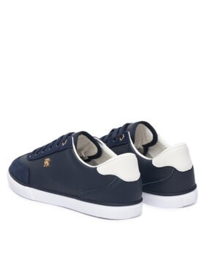 Tommy Hilfiger Sneakersy Th Chic Low Vulc FW0FW09391 Granatowy