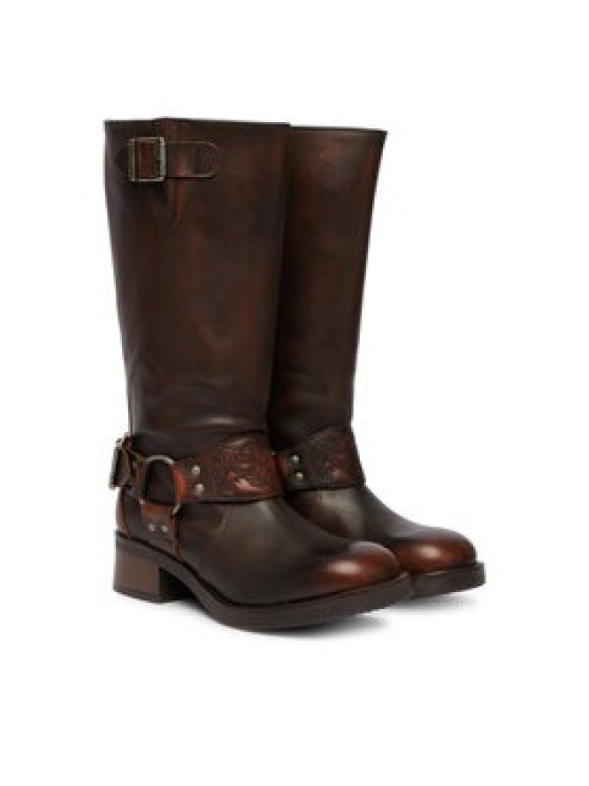 Steve Madden Oficerki Bonetta 11005590 Brązowy