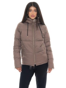 Leone 1947 Chic Tones Damen Daunenjacke z Kapuze