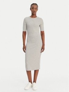 Calvin Klein Jeans Sukienka codzienna LV047D217G Szary Slim Fit