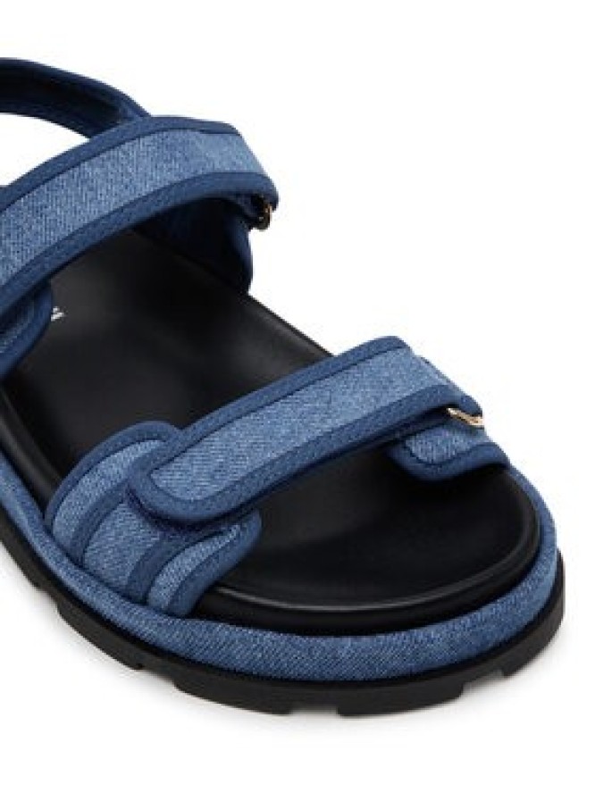 Pollini Sandały SA16244G1MTQ0707 Niebieski