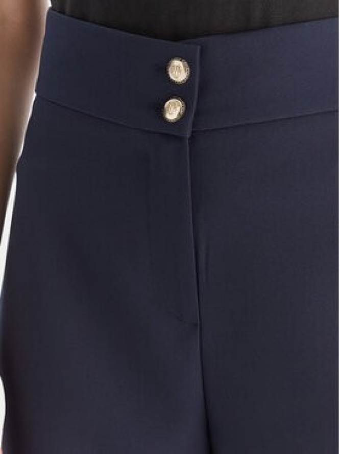 Maryley Spodnie materiałowe 25IB680/M17 Granatowy Regular Fit