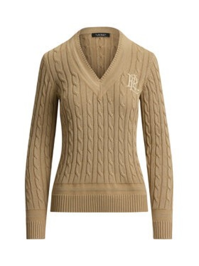 LAUREN RALPH LAUREN Sweter Meren 200888795013 Beżowy Regular Fit