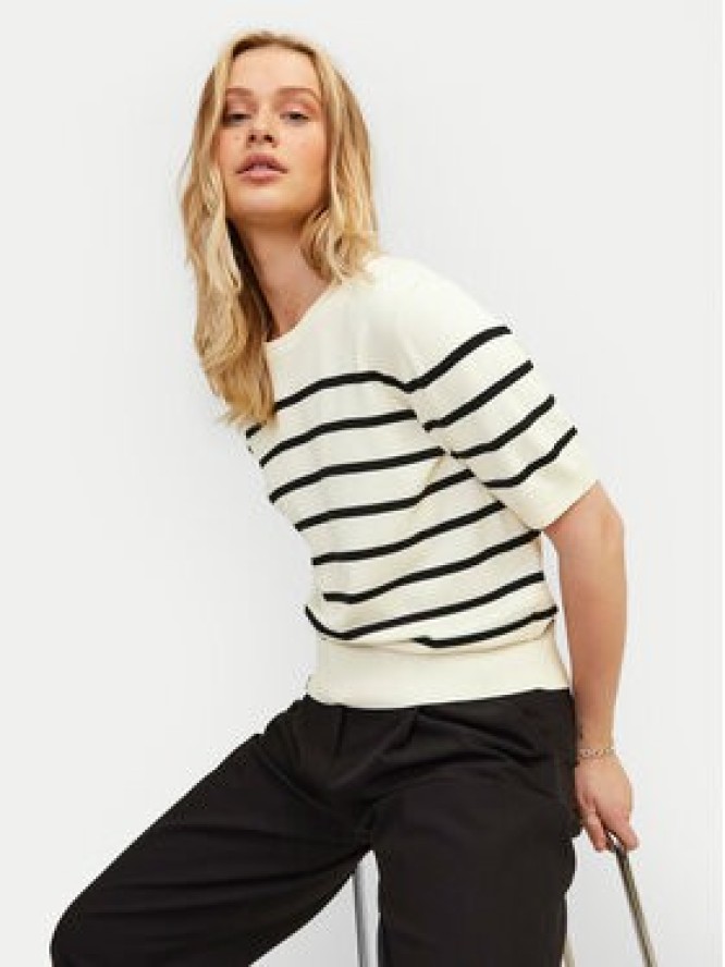 JJXX Sweter Layla 12254368 Écru Regular Fit