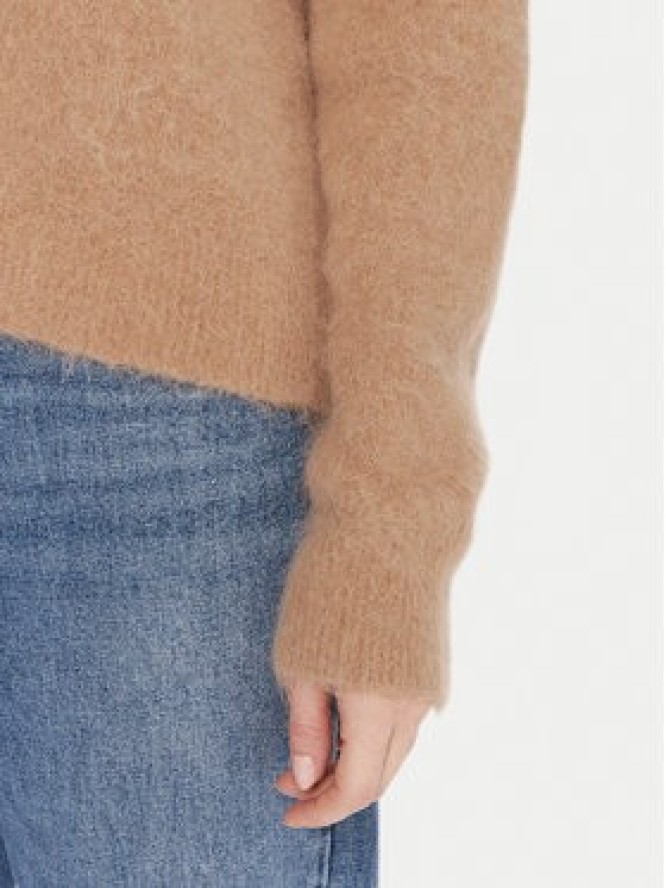 Kontatto Sweter 3M0863C Beżowy Relaxed Fit