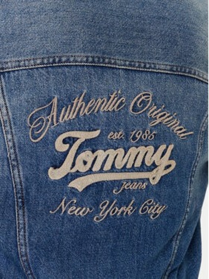 Tommy Jeans Kurtka jeansowa DW0DW21061 Granatowy Regular Fit