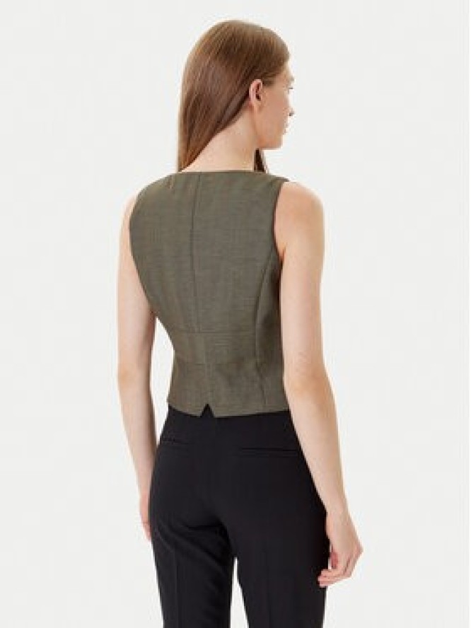 Marella Kamizelka garniturowa Cantico 2523156031 Khaki Slim Fit