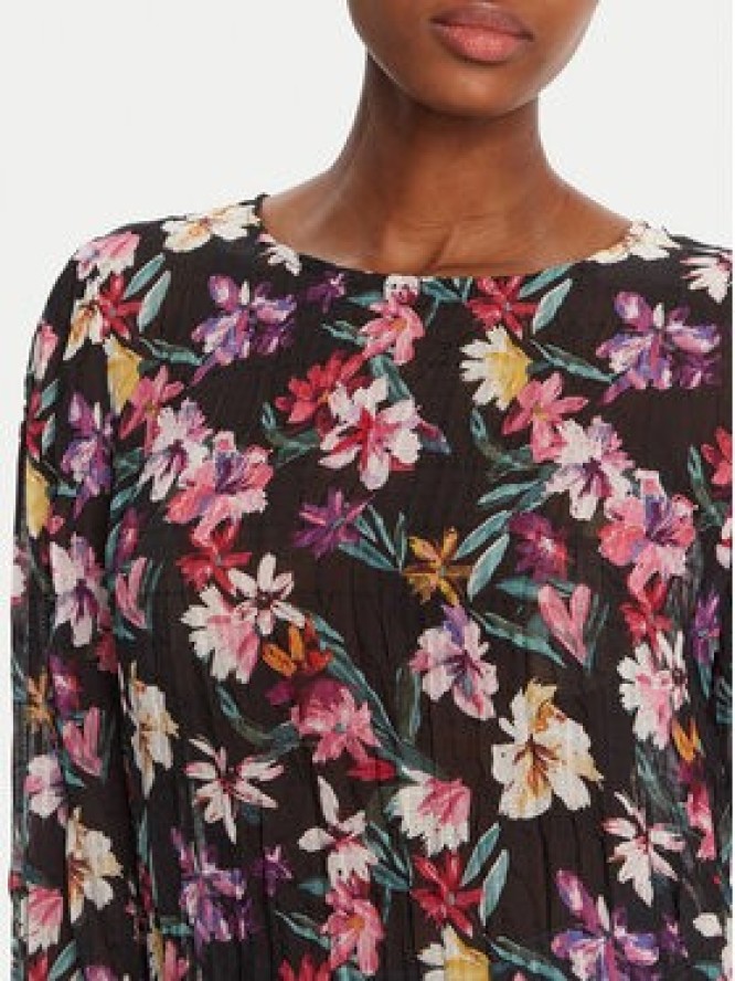 Desigual Bluzka Flori 25WWBW03 Czarny Regular Fit