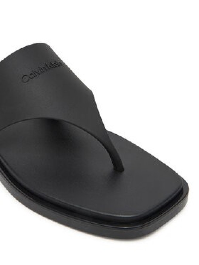 Calvin Klein Japonki Toepost Tpu Slide HW0HW02836 Czarny