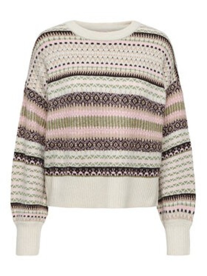 ONLY Sweter Arianne 15285832 Beżowy Regular Fit