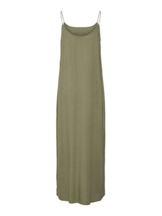 Pieces Sukienka letnia Pia 17151884 Zielony Loose Fit