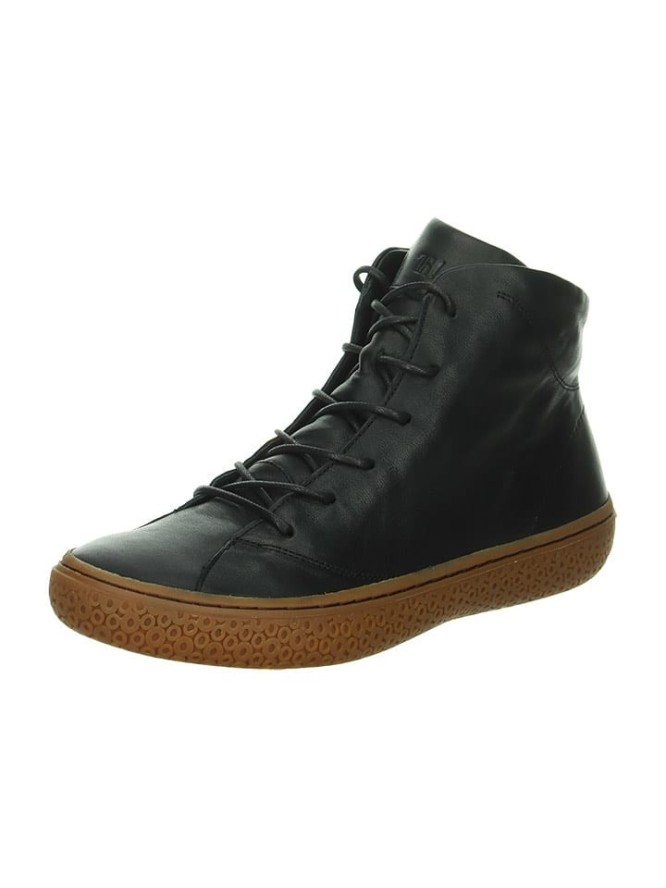 Think! Skórzane sneakersy w kolorze czarnym rozmiar: 36