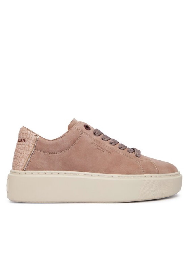 Alexander Smith Sneakersy ALBELUW-8417 Beżowy ciemny