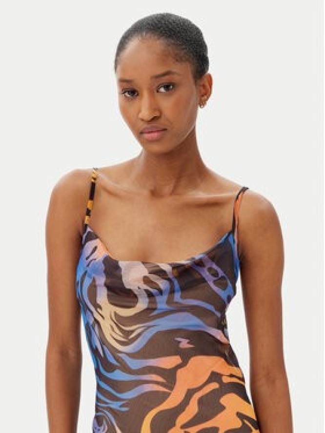 One Teaspoon Sukienka letnia Jagger 27066 Kolorowy Relaxed Fit