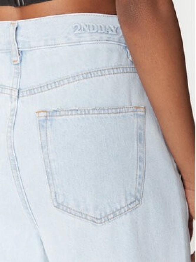 2NDDAY Jeansy Flossan 2252763967 Niebieski Wide Leg