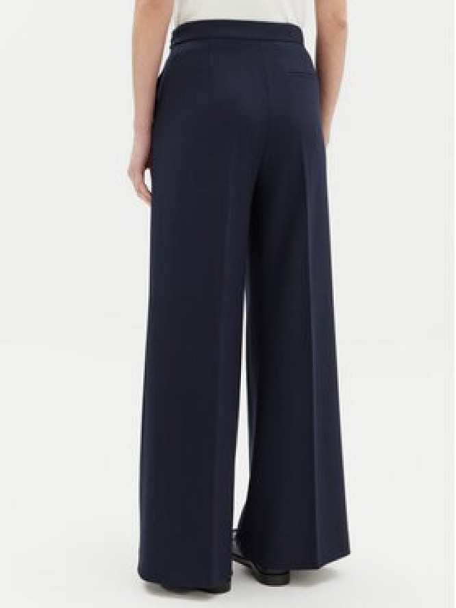 BOSS Spodnie palazzo Tupita 50531846 Granatowy Wide Leg