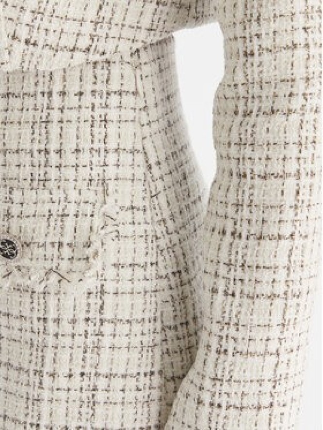 Guess Spódnica mini W5YD15 WHDB2 Biały Regular Fit