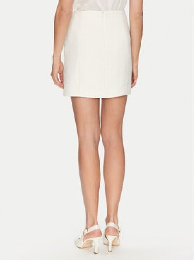 Bruuns Bazaar Spódnica ołówkowa Platanus BBW4581 Biały Slim Fit