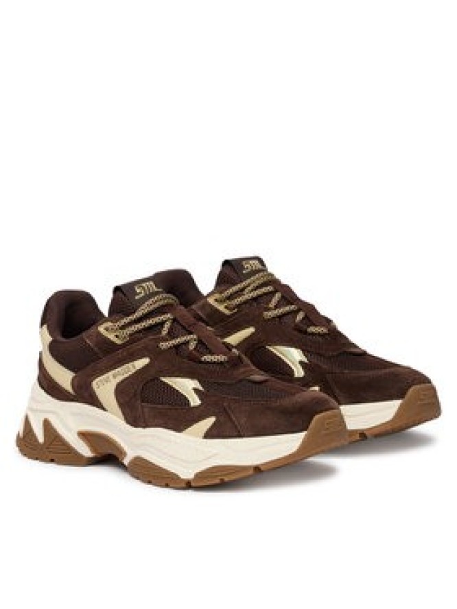 Steve Madden Sneakersy Ample 11004898 Brązowy