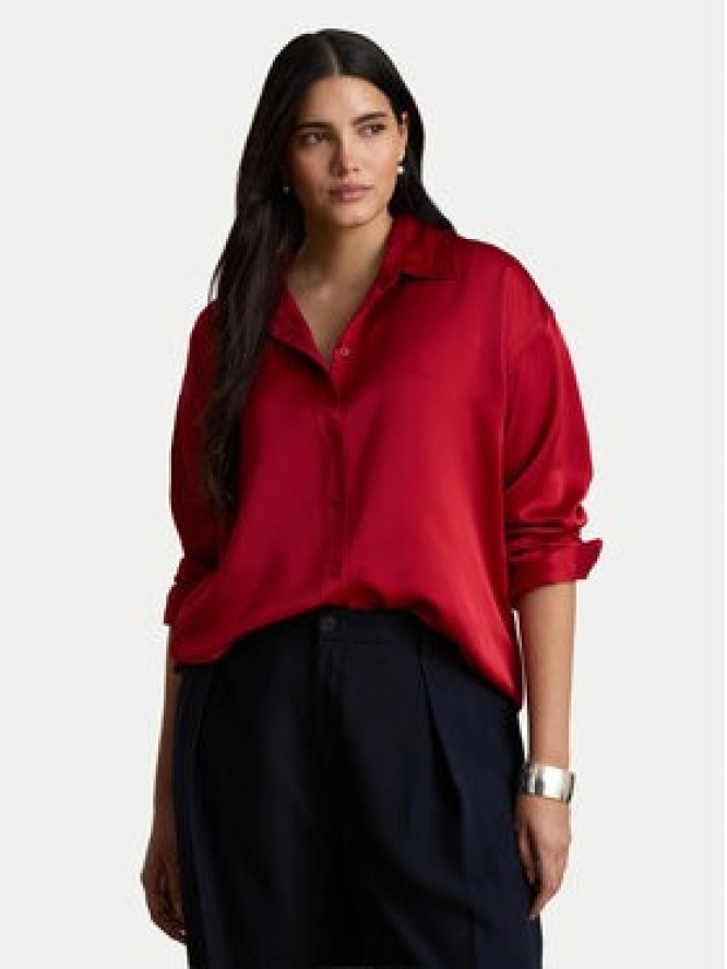 LAUREN RALPH LAUREN Koszula 200B27610006 Czerwony Relaxed Fit