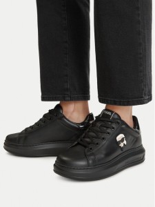KARL LAGERFELD Sneakersy KL62530N Czarny