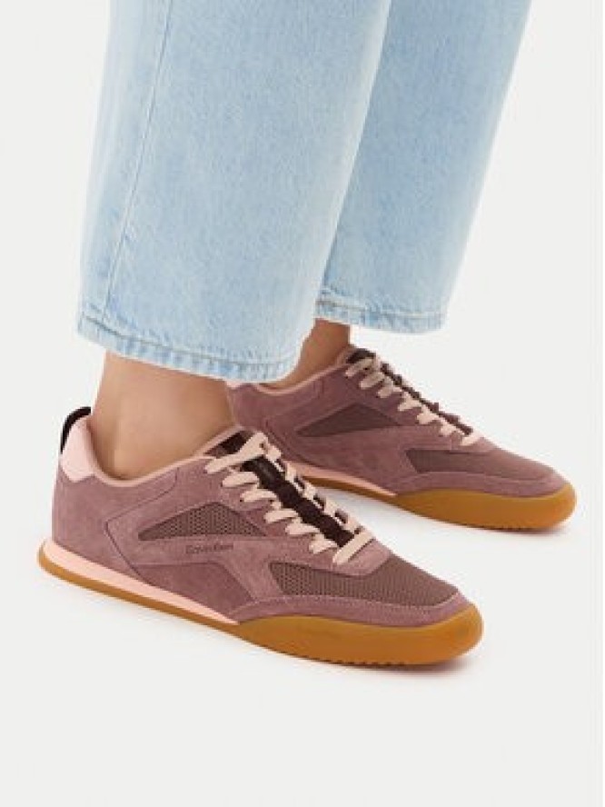 Calvin Klein Sneakersy Low Pro Runner Refl Mesh Sue HW0HW03100 Różowy