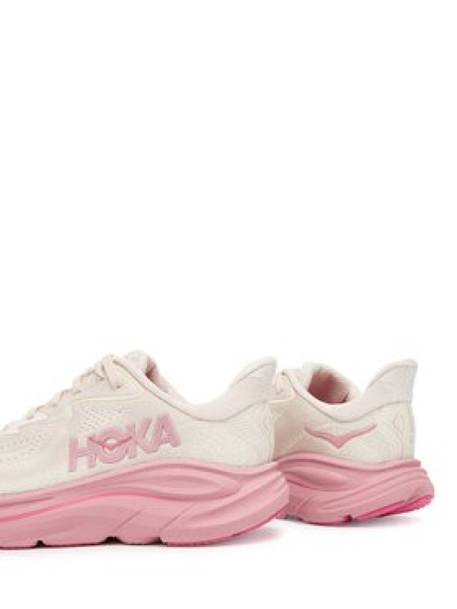 Hoka Buty do biegania Clifton 10 1168860 Écru
