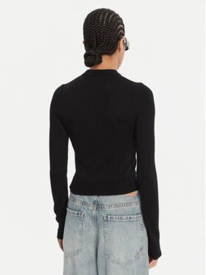 HUGO Sweter Sblog_B 50543054 Czarny Slim Fit