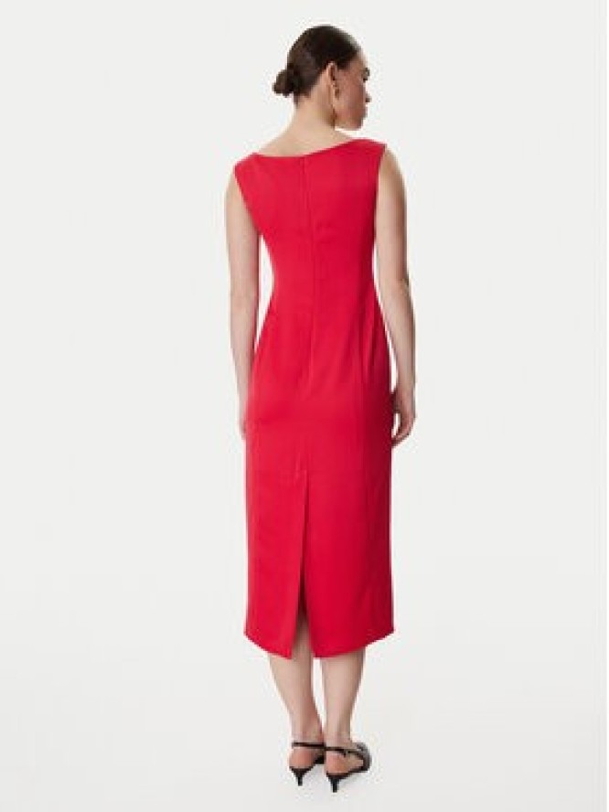 Marella Sukienka koktajlowa Perle 2613221063 Czerwony Slim Fit