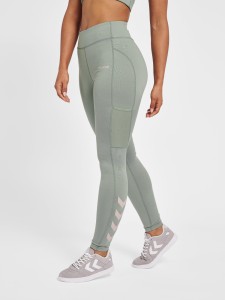 Damskie legginsy mid-rise Hummel MT Chipo