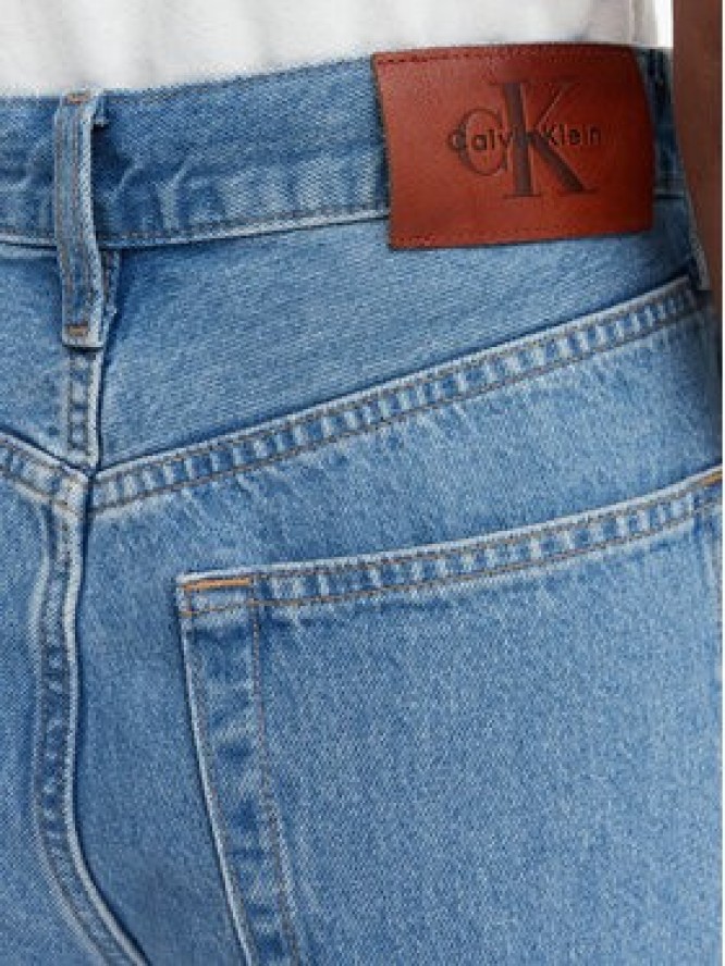 Calvin Klein Jeans Jeansy LV047G906G Niebieski Wide Leg