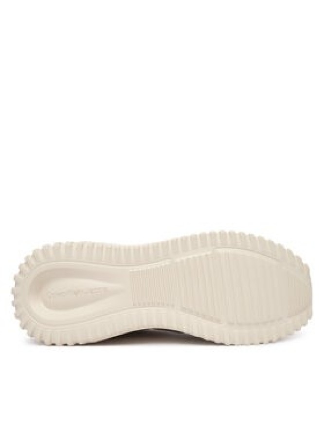 Calvin Klein Sneakersy Eva Runner Lace Up Mat Mix YW0YW02016 Beżowy